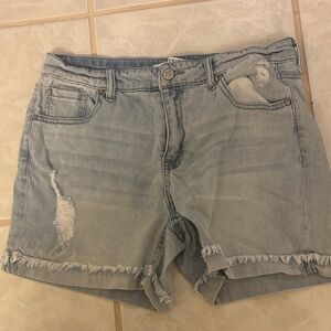 Celebrity Pink Light Blue Jean Shorts